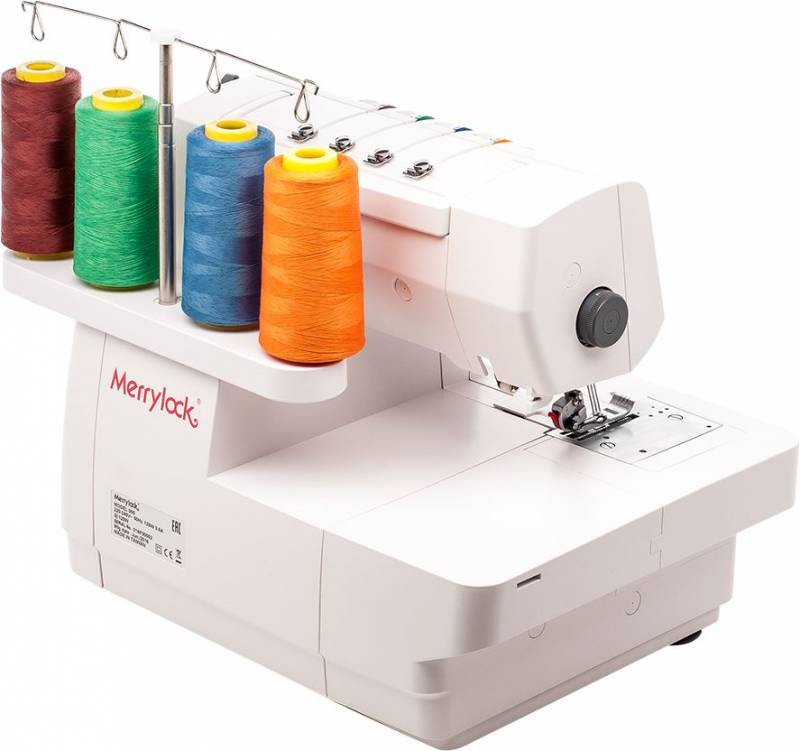Оверлок Merrylock 095 (плоскошовная машина, свободный рукав)