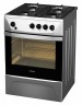 Газовая плита Darina 1D1 GM141 014 X Silver, нержавеющая сталь реш.чугун