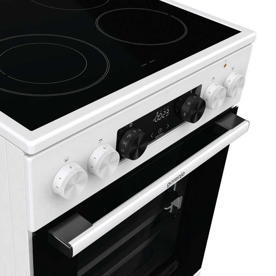 Электрическая плита Gorenje GECS5C70WA стеклокерам
