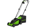 Газонокосилка GreenWorks GD1200LM32, 220v, 32 см, 1.2 кВт электрическая (2517807)