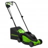 Газонокосилка GreenWorks GD1200LM32, 220v, 32 см, 1.2 кВт электрическая (2517807)