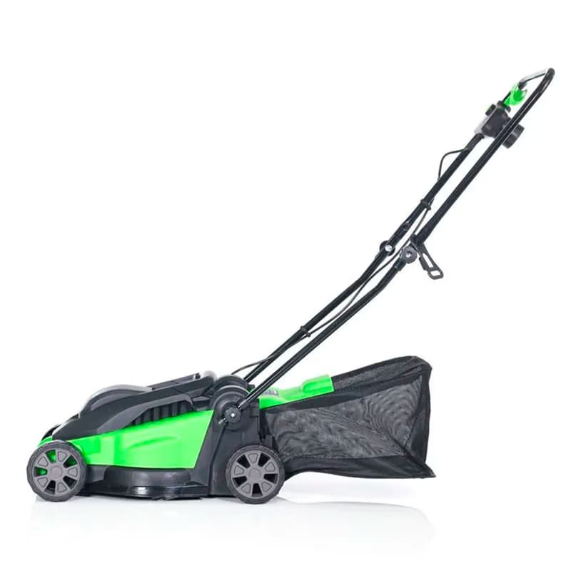 Газонокосилка GreenWorks GD1200LM32, 220v, 32 см, 1.2 кВт электрическая (2517807)