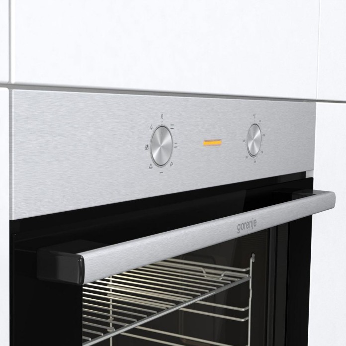 Встраиваемый электрический духовой шкаф Gorenje BO6712E02XK нержавеющая сталь