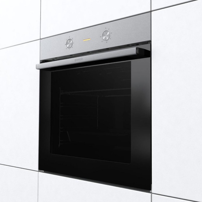 Встраиваемый электрический духовой шкаф Gorenje BO6712E02XK нержавеющая сталь