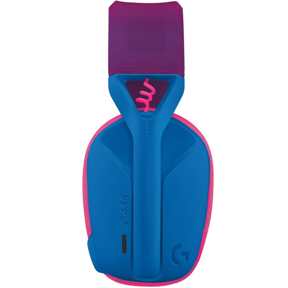 Компьютерная гарнитура Logitech G435 Lightspeed, голубой
