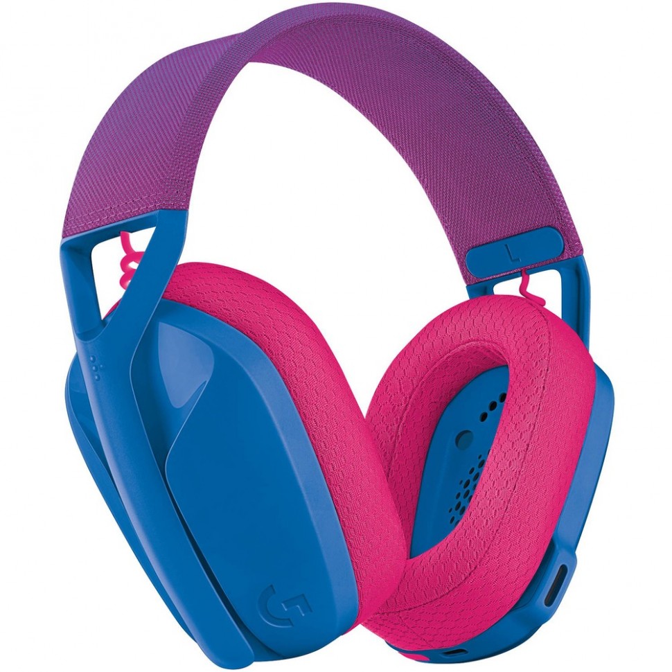 Компьютерная гарнитура Logitech G435 Lightspeed, голубой