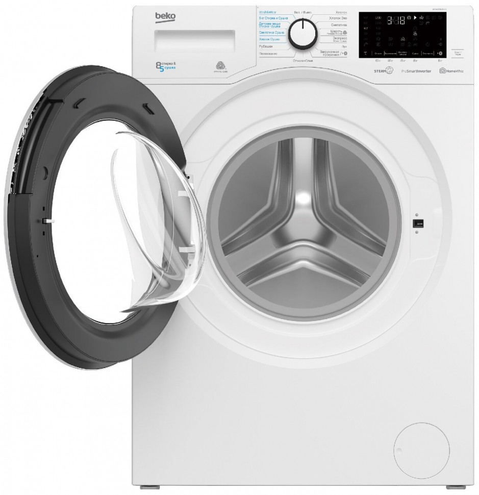 Стиральная машина с сушкой Beko WDW 85636 B3, белый