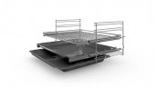 Встраиваемый электрический духовой шкаф Bosch HBJ558YS0Q Silver/Black