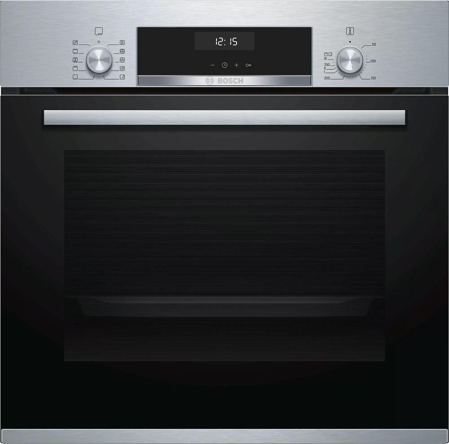 Встраиваемый электрический духовой шкаф Bosch HBJ558YS0Q Silver/Black