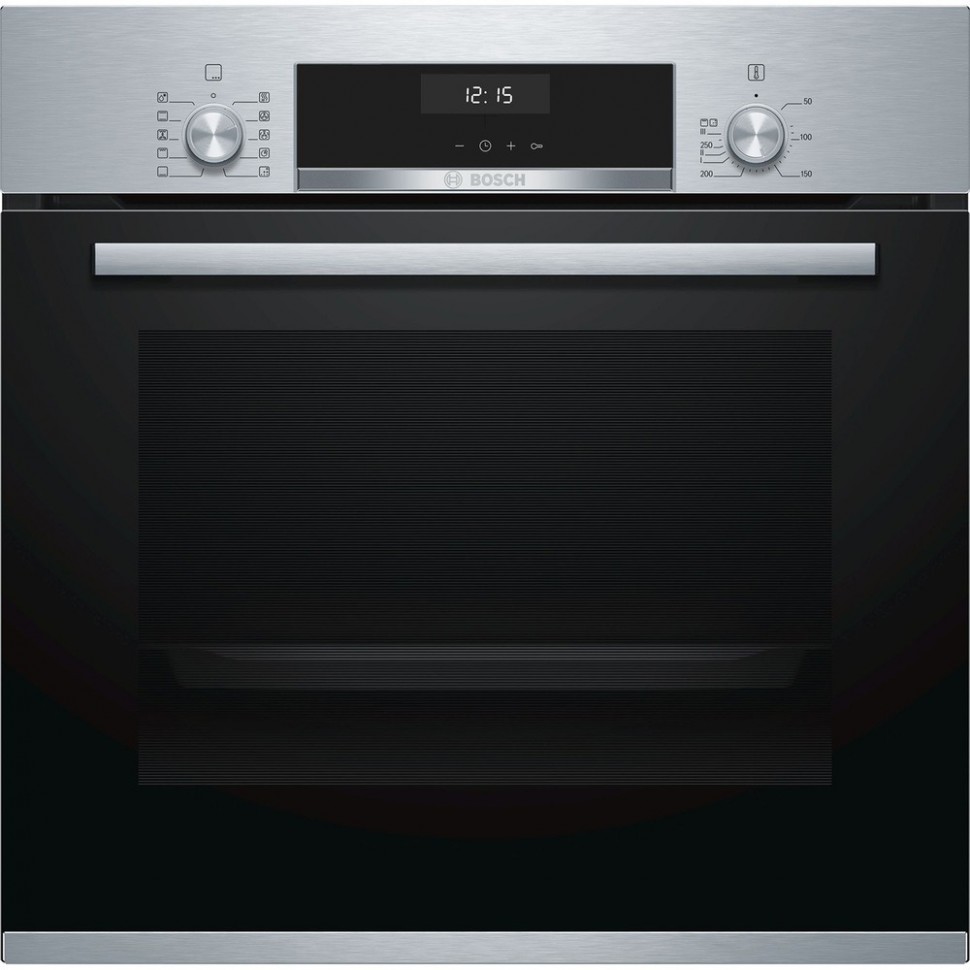 Встраиваемый электрический духовой шкаф Bosch HBJ558YS0Q Silver/Black