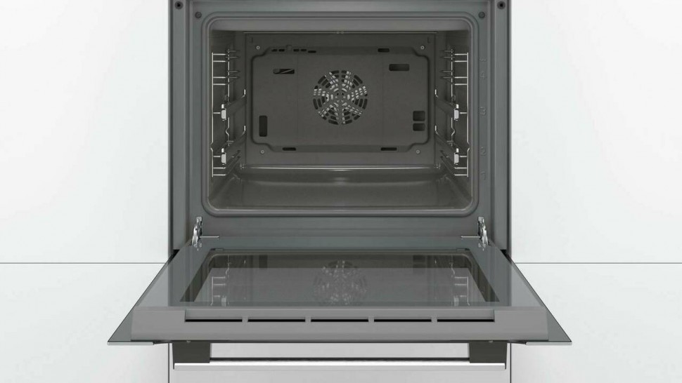 Встраиваемый электрический духовой шкаф Bosch HBJ558YS0Q Silver/Black