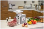 Мясорубка АКСИОН М43.02 Белый/Серый