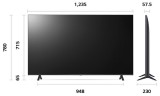 Телевизор LG 55UR78006LK.ARUB, 55"(139 см)