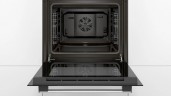 Встраиваемый электрический духовой шкаф Bosch HBF113BR0Q черный, серебристый
