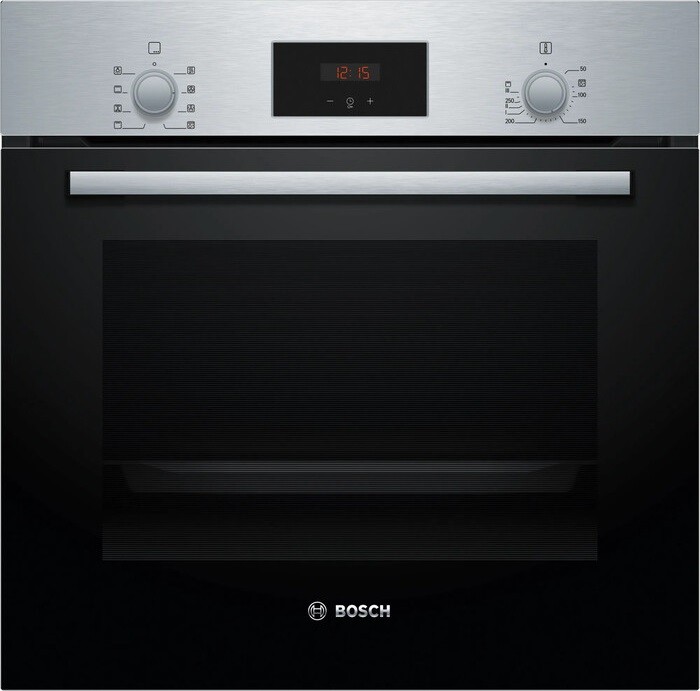 Встраиваемый электрический духовой шкаф Bosch HBF113BR0Q черный, серебристый