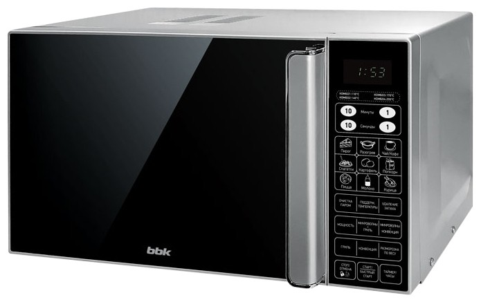Микроволновая печь BBK 23MWC-982S/SB-M серебро/черный