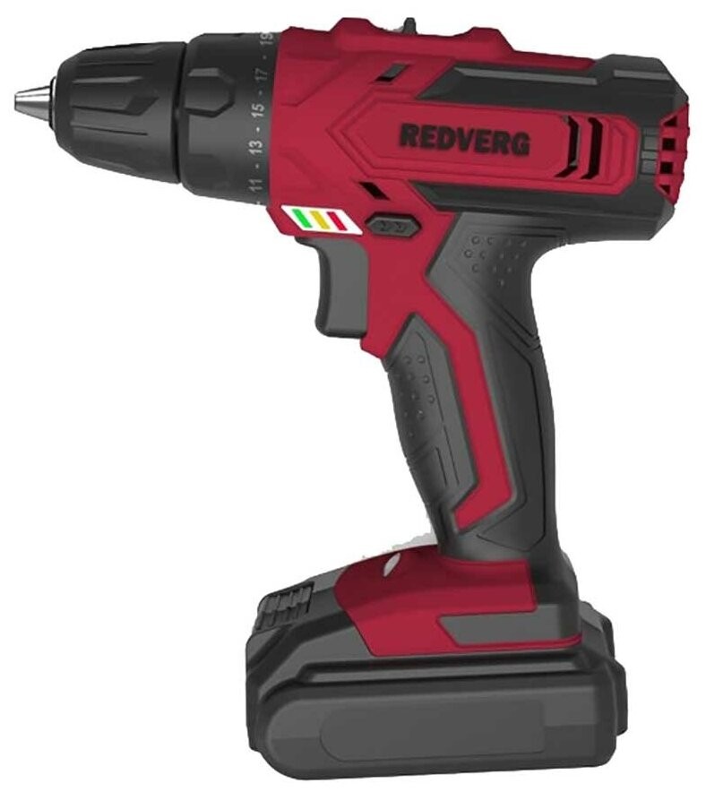 Аккумуляторная дрель-шуруповерт RedVerg RD-SD18L/2Y