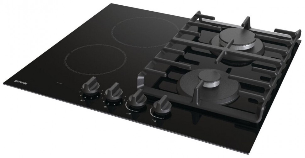 Комбинированная варочная панель Gorenje GCE 691 BSC, черный
