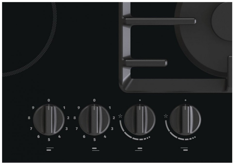 Комбинированная варочная панель Gorenje GCE 691 BSC, черный
