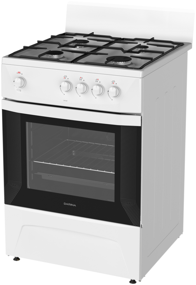 Газовая плита DARINA C 1001W, белый
