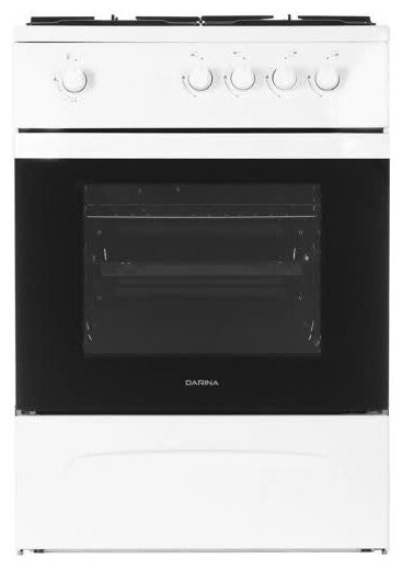Газовая плита DARINA C 1001W, белый