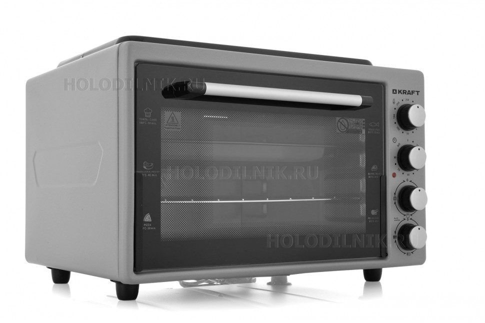 Мини-печь KRAFT KF-MOHP 3800 GR  серый