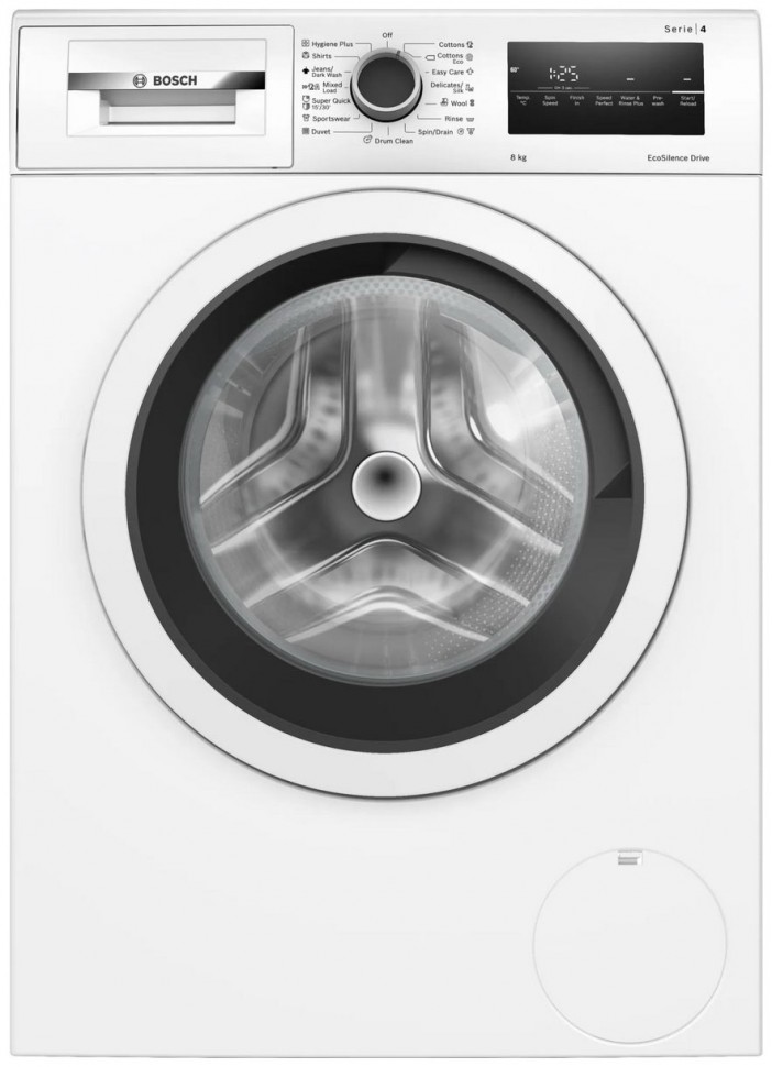 Стиральная машина Bosch WAN24200ME белый, инверторный EcoSilenceDrive двигатель