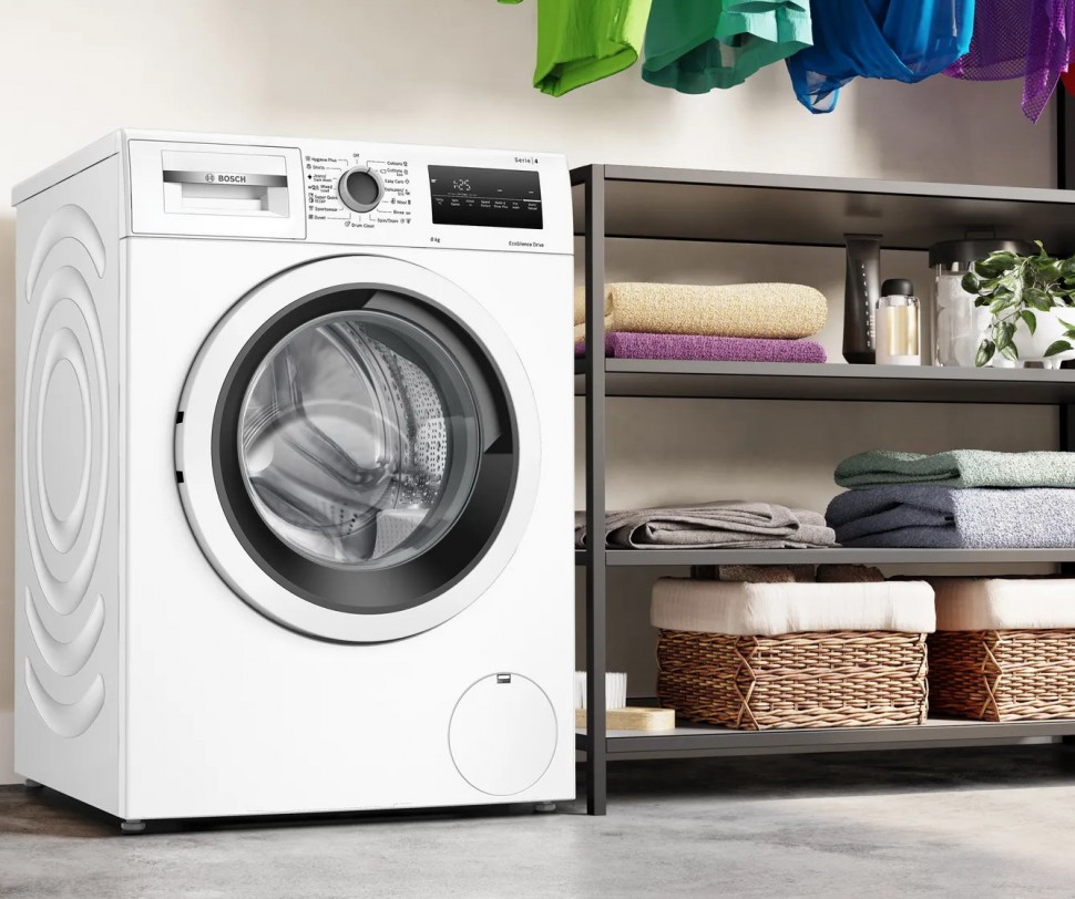 Стиральная машина Bosch WAN24200ME белый, инверторный EcoSilenceDrive двигатель