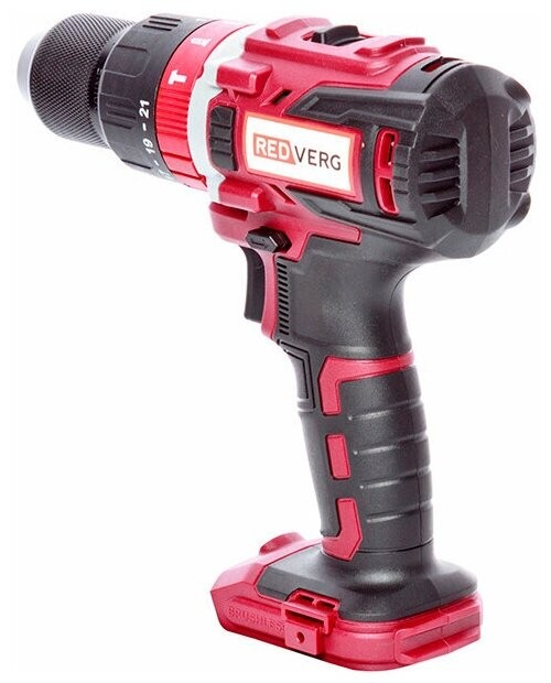Шуруповерт аккумуляторный ударный бесщеточный RedVerg RD-ISD18VC/BL (без акк, без з/у)