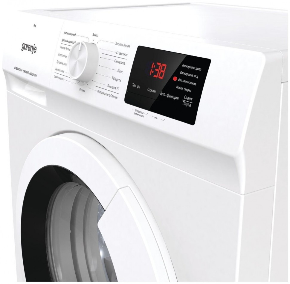 Стиральная машина Gorenje WHE72SFS White