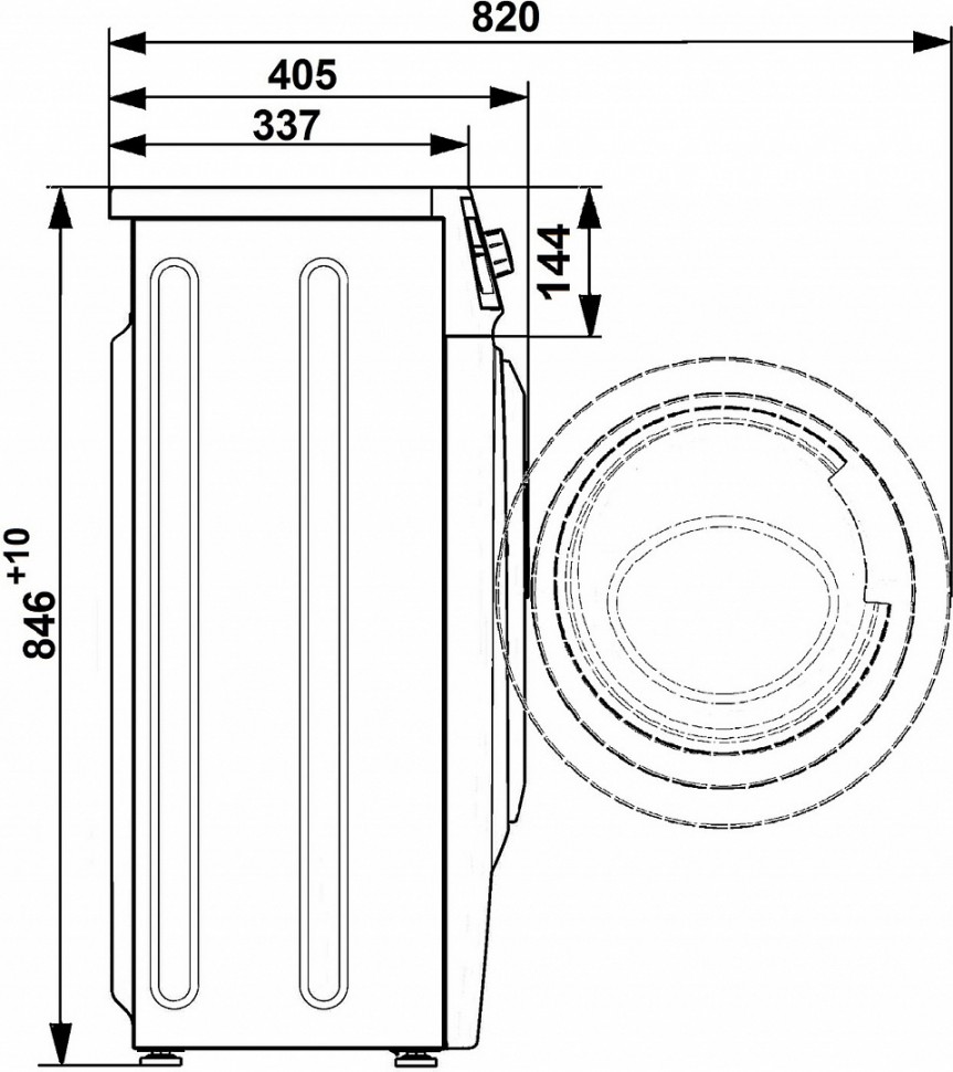 Стиральная машина ATLANT 40М105-00 (SOFT ACTION)