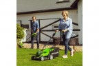Газонокосилка GreenWorks G24X2LM41, 2*24V, 41 см, без АКБ и ЗУ аккумуляторная (2512607)