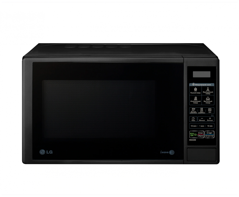 Микроволновая печь LG MS2042DB, черный
