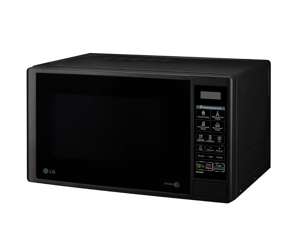 Микроволновая печь LG MS2042DB, черный