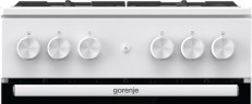 Газовая плита Gorenje GG5A11WF белый (без крышки) реш.чугун