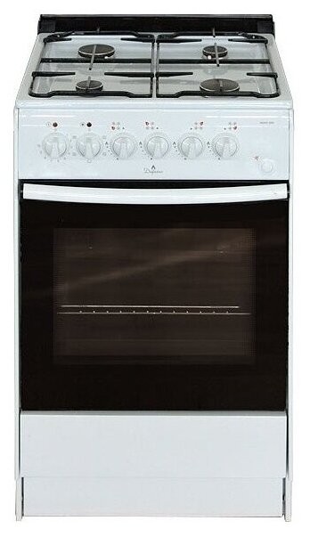 Комбинированная плита DARINA B KM441 301 W, белый