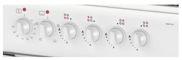 Комбинированная плита DARINA B KM441 301 W, белый