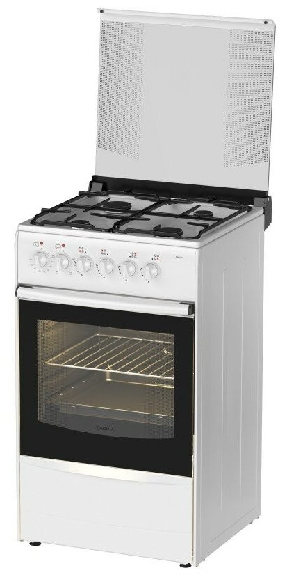 Комбинированная плита DARINA B KM441 301 W, белый