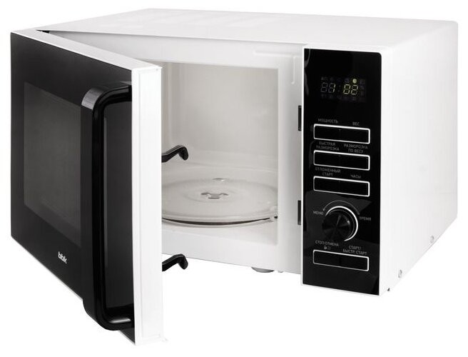 Микроволновая печь BBK 25MWS-970T/WB белый/черный