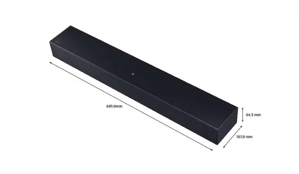 Саундбар Samsung HW-C400/EN 2.0 40Вт черный