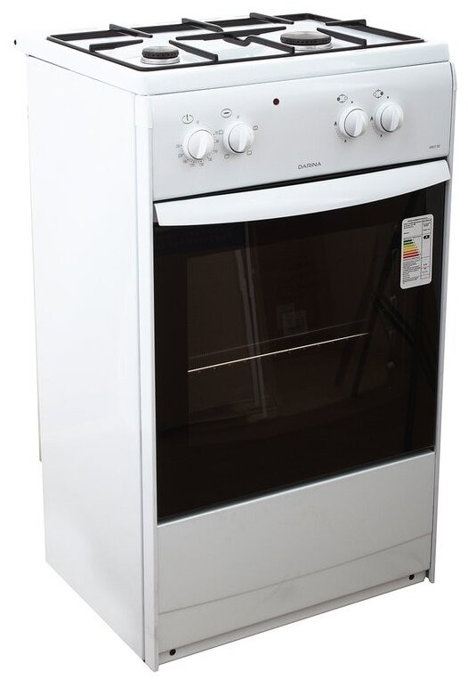 Газовая плита Darina SKM521300W белый,комбинированная 