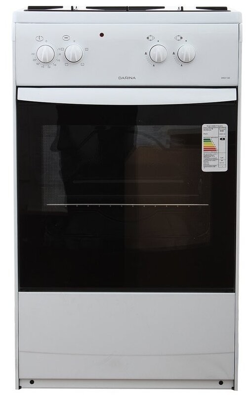 Газовая плита Darina SKM521300W белый,комбинированная 