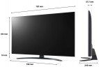 Телевизор LG 43"  43NANO766QA 2022 NanoCell, HDR RU, черный