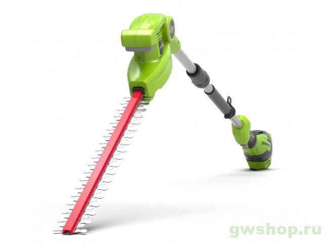 Штанговый аккумуляторный кусторез Greenworks G40PHA, 40V, 51см, без АКБ и ЗУ 2300407