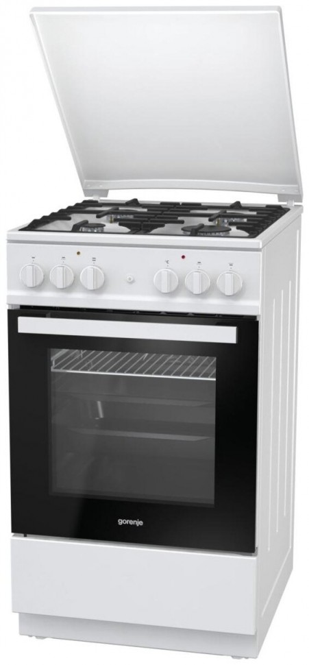 Комбинированная плита Gorenje KN 5142 WF-B, белый