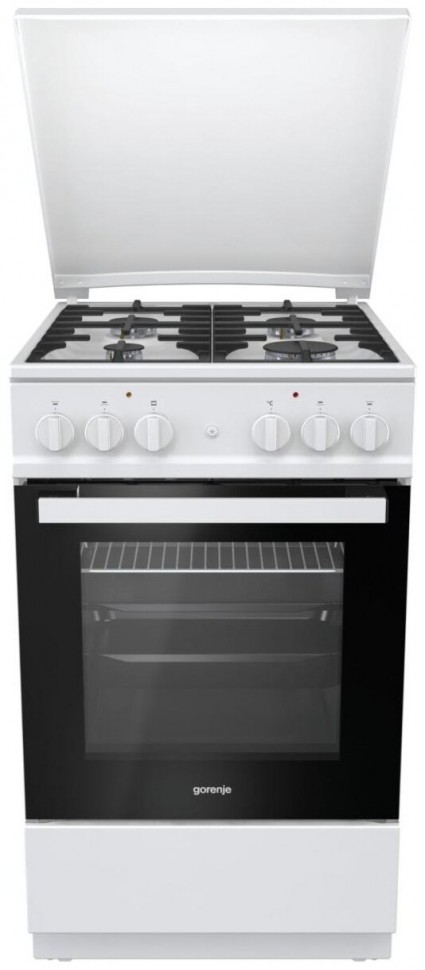 Комбинированная плита Gorenje KN 5142 WF-B, белый
