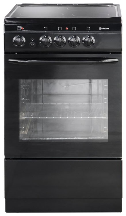 Электрическая плита De Luxe 506004.04ЭС-031  черный матовый