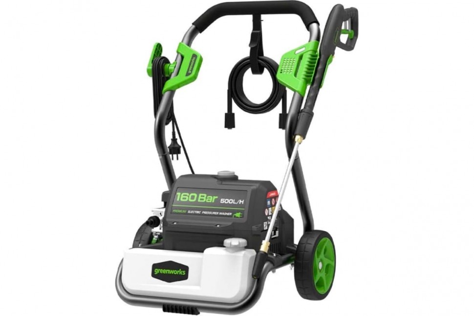 Мойка высокого давления электрическая Greenworks 2800 Вт, 160 бар GPWG8II 5106807