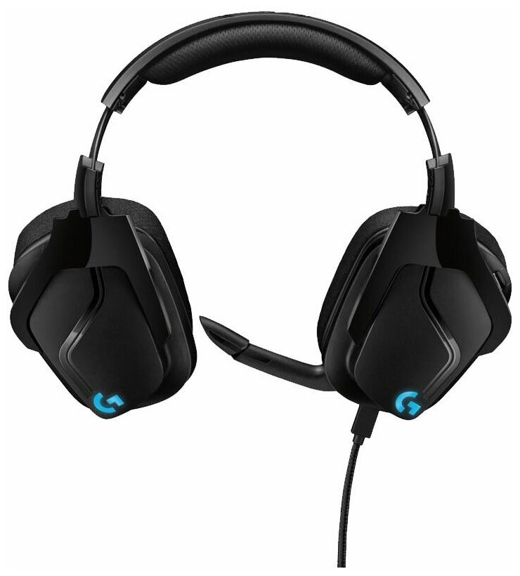Компьютерная гарнитура Logitech G G635 LIGHTSYNC, черный