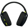 Гарнитура игровая Logitech G435, черный / желтый [981-001050]